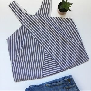 ZARA striped tank size small